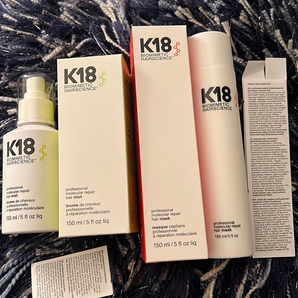 K18 hair repair bundle set PRICE IS FIRM